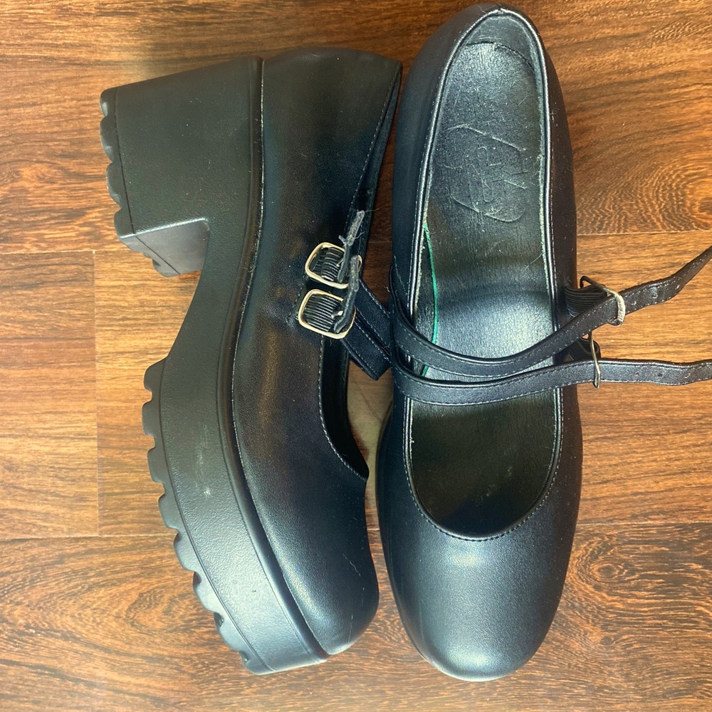 SHEIN platform Mary Jane shoes